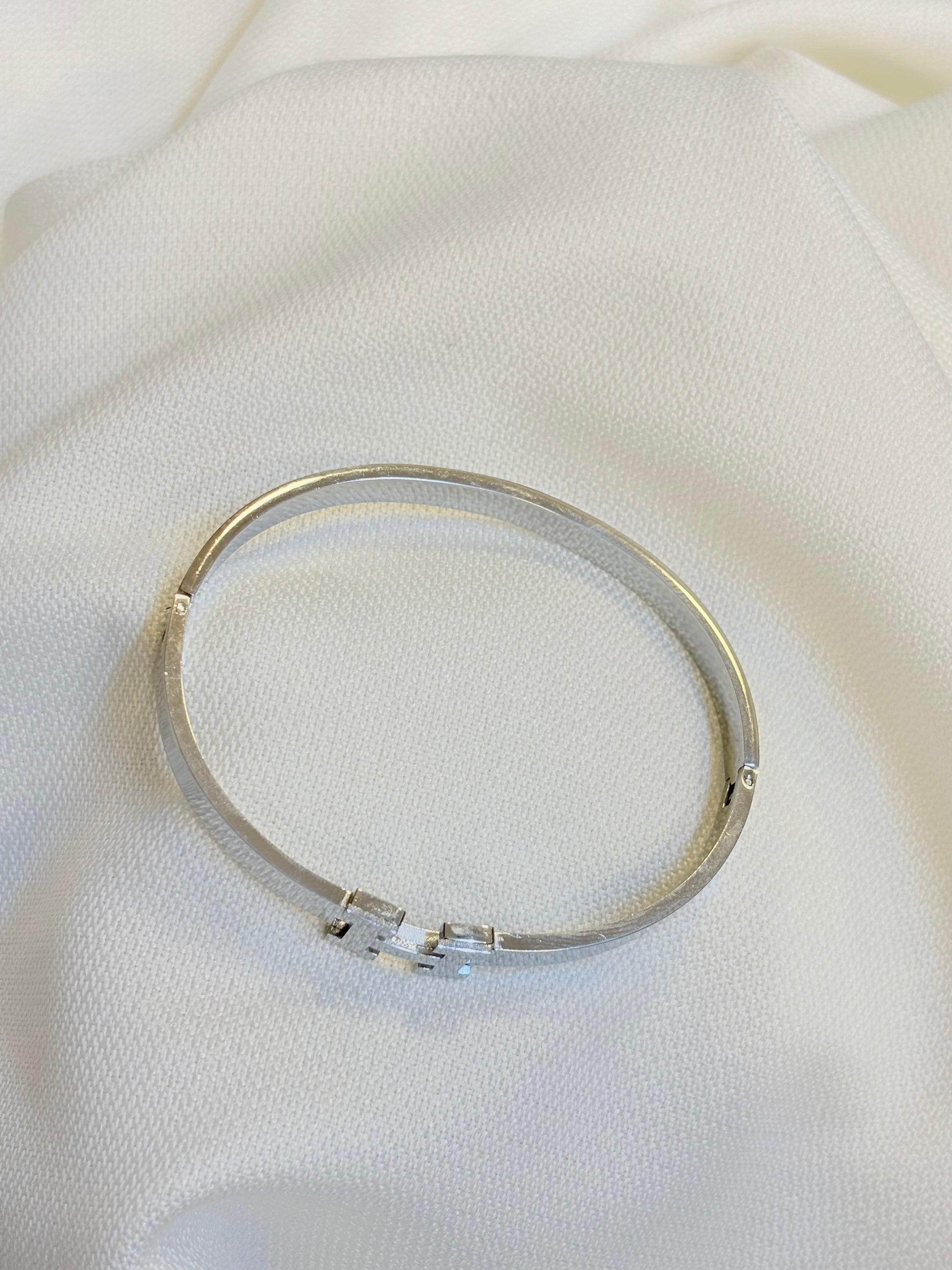 Stainless steel Sliver cuff