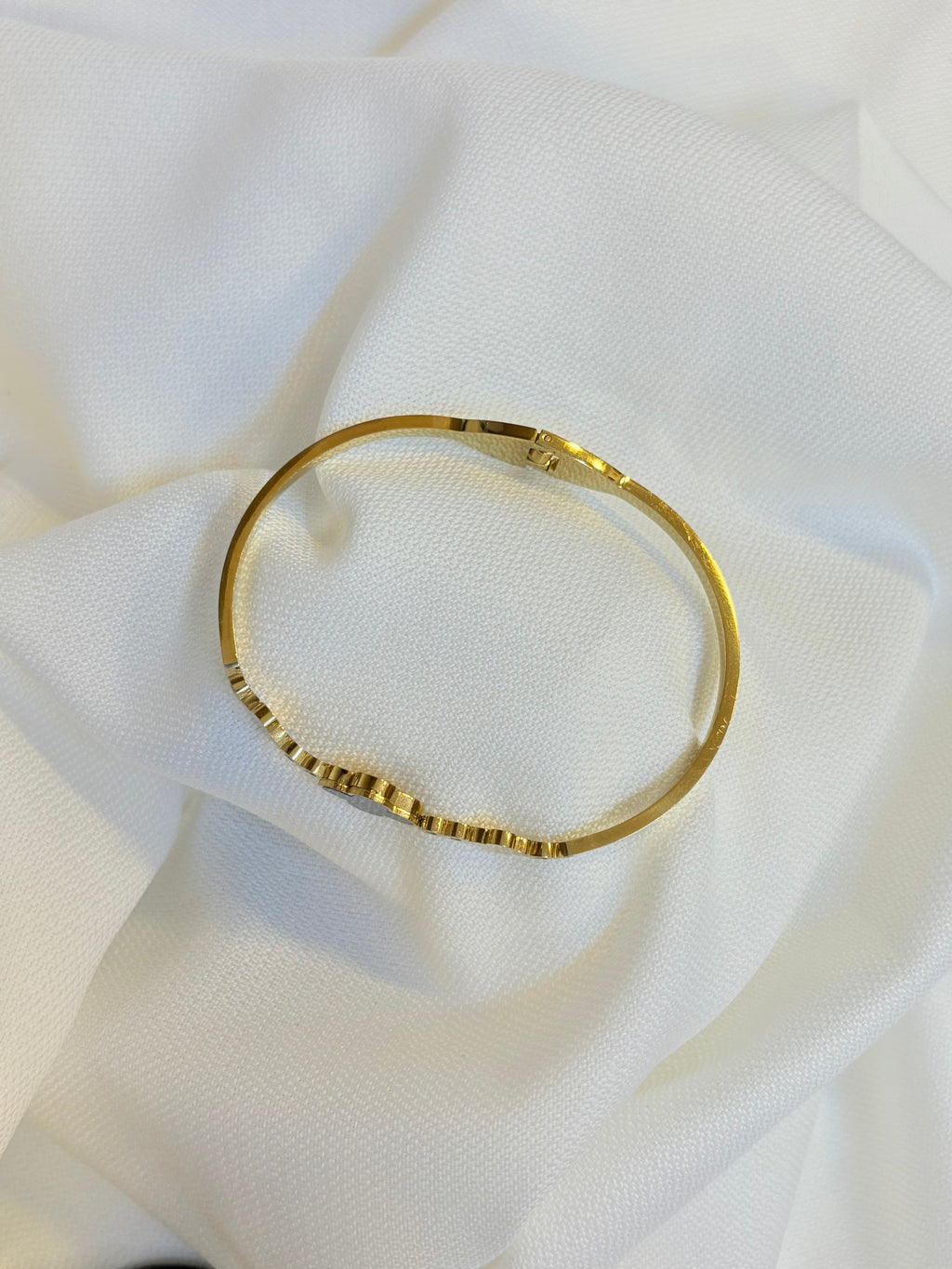 Stainless steel Gold cuff