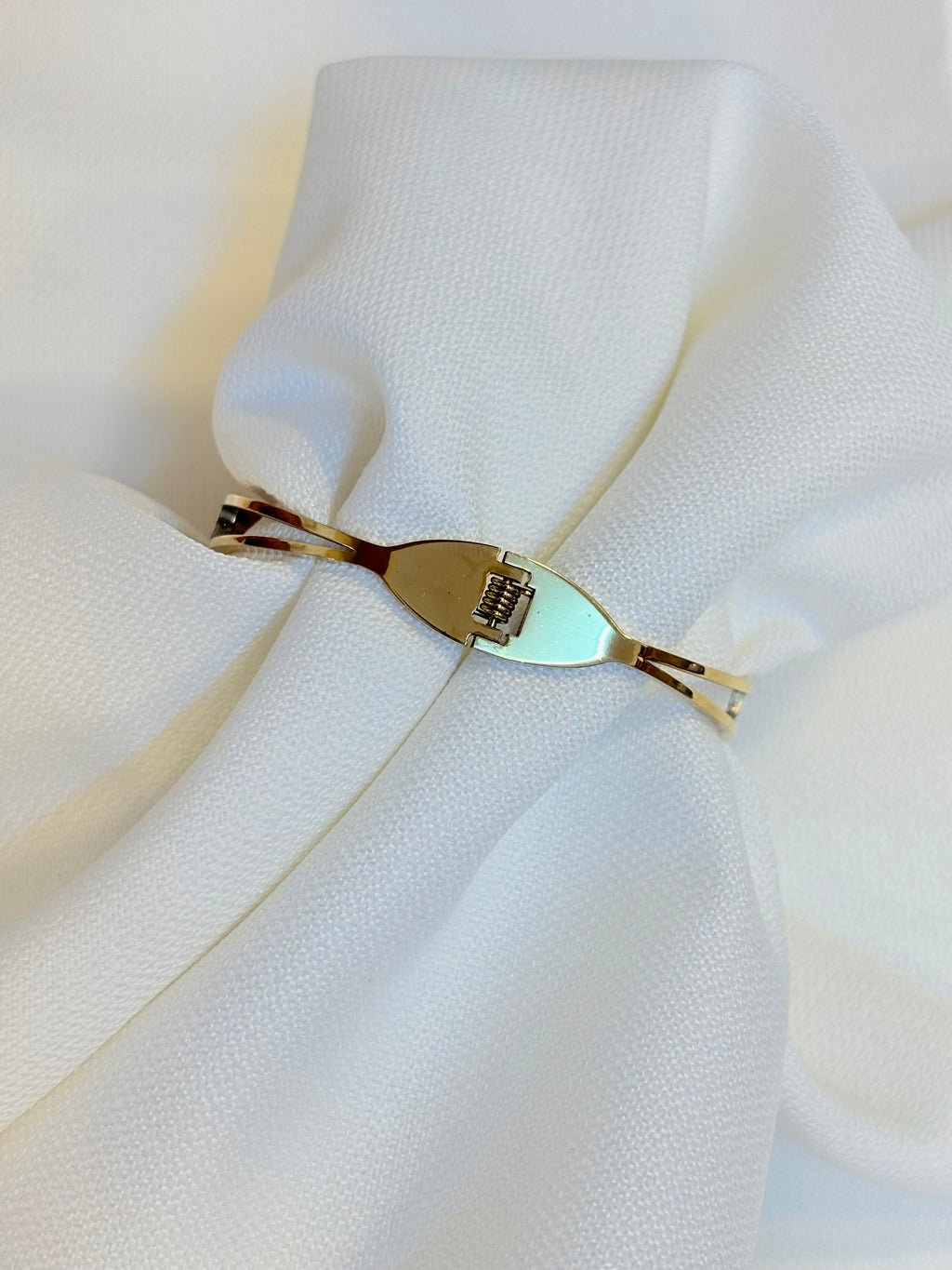 Stainless Steel Butterfly Lovers Cuff