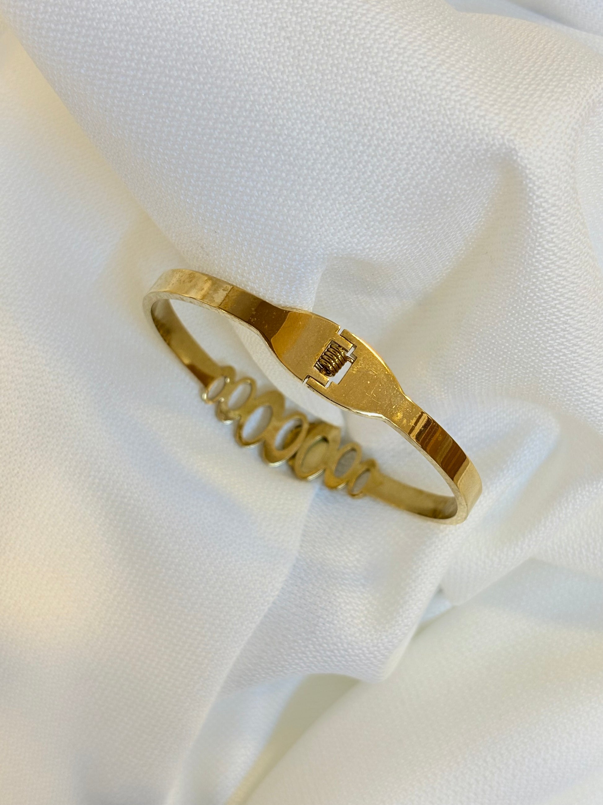 Gold cuff