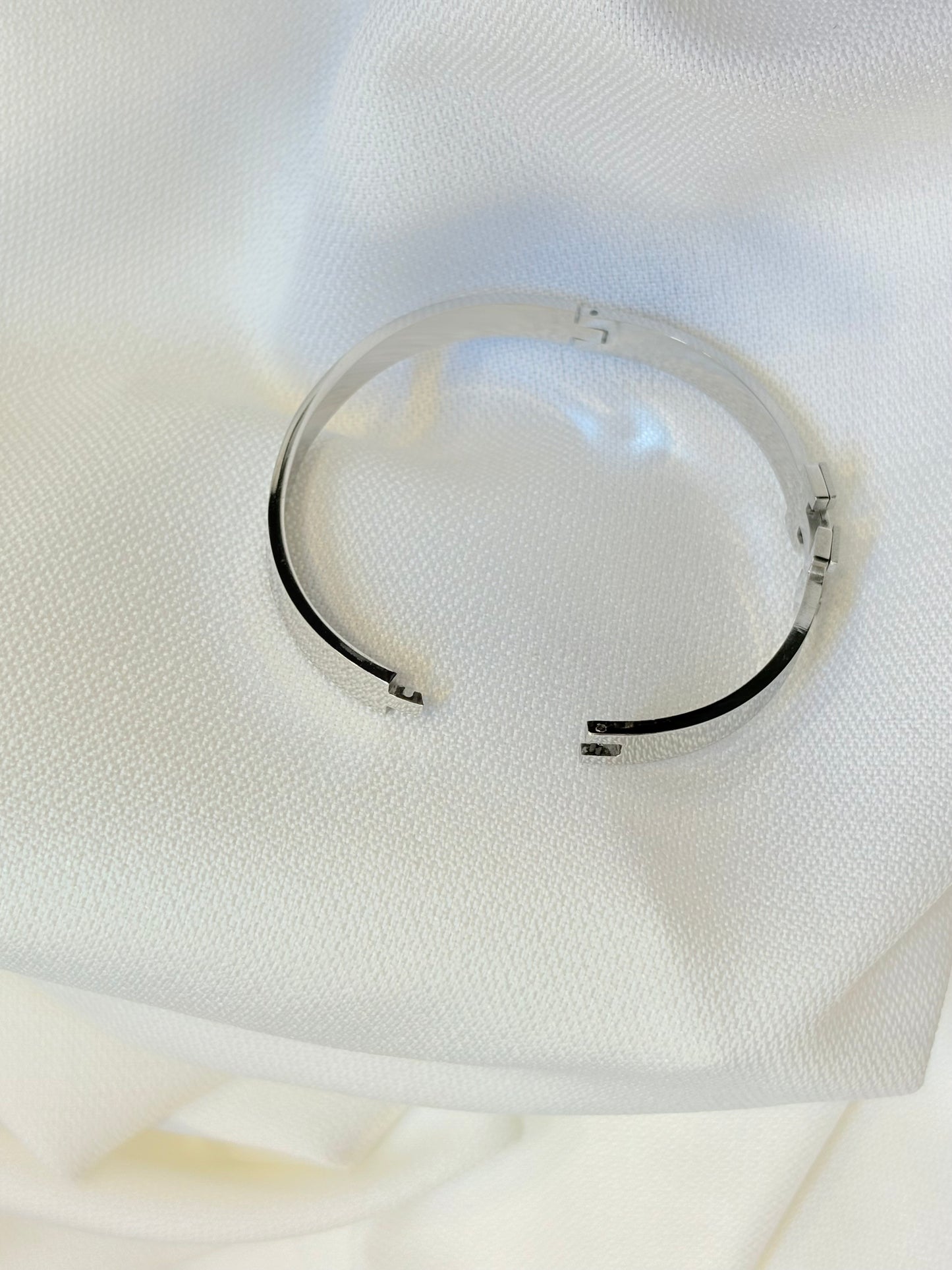 Stainless steel Sliver cuff