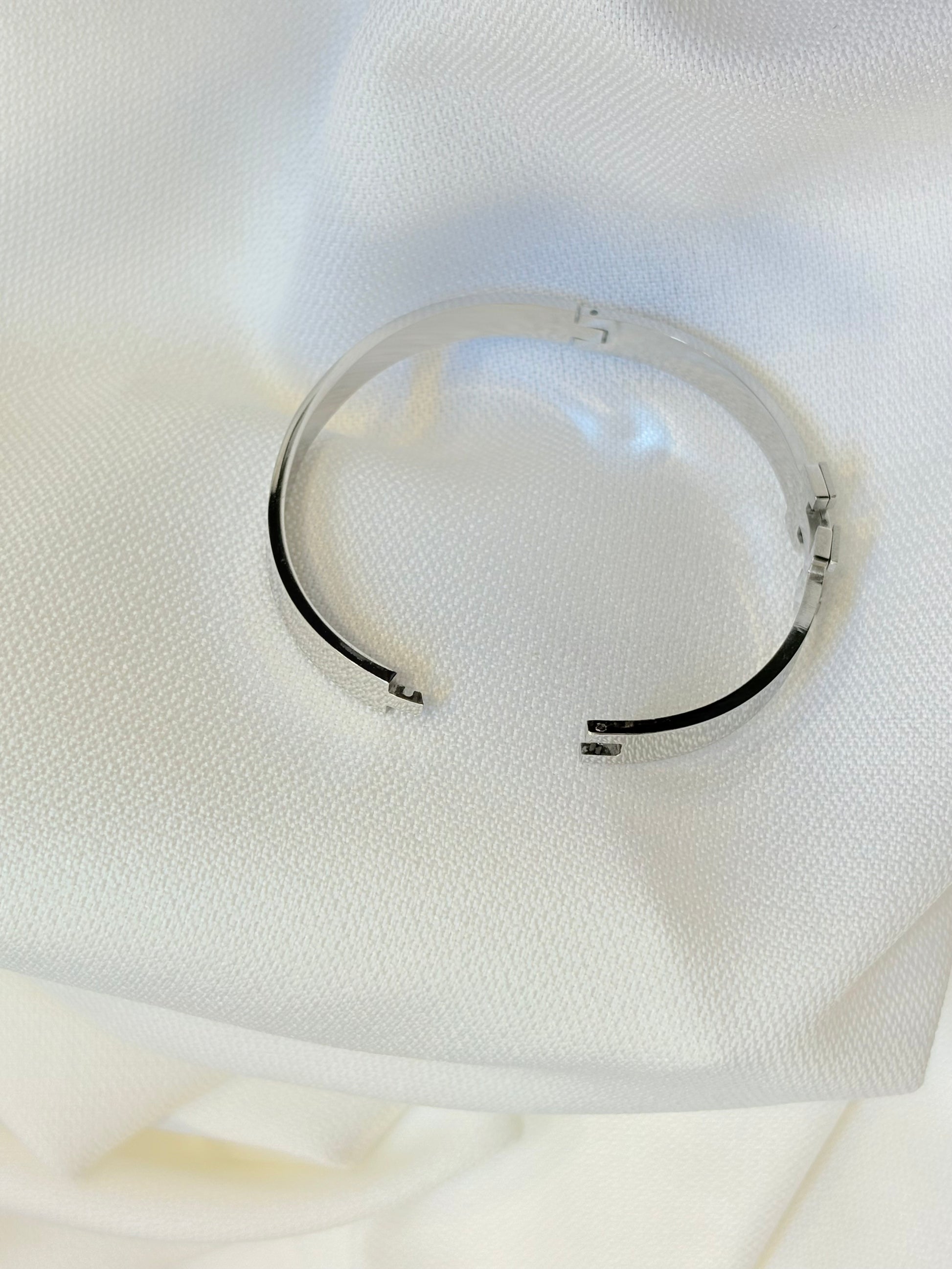 Stainless steel Sliver cuff
