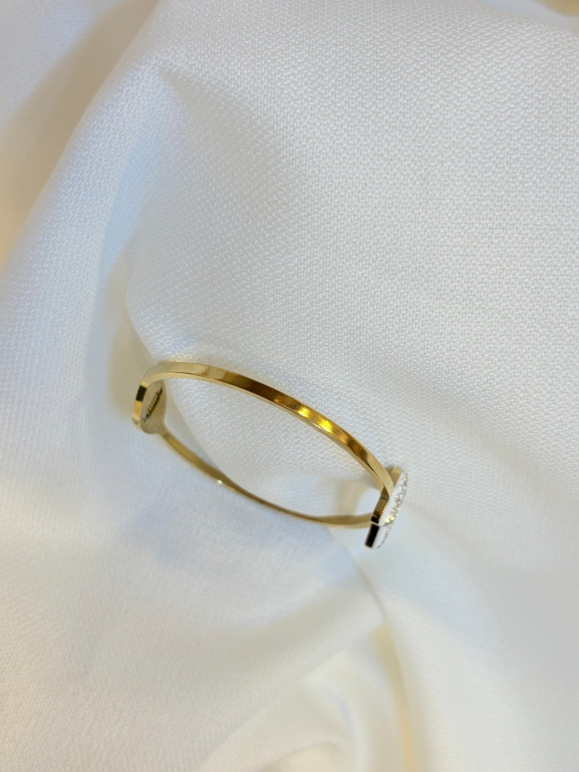Stainless steel Gold cuff