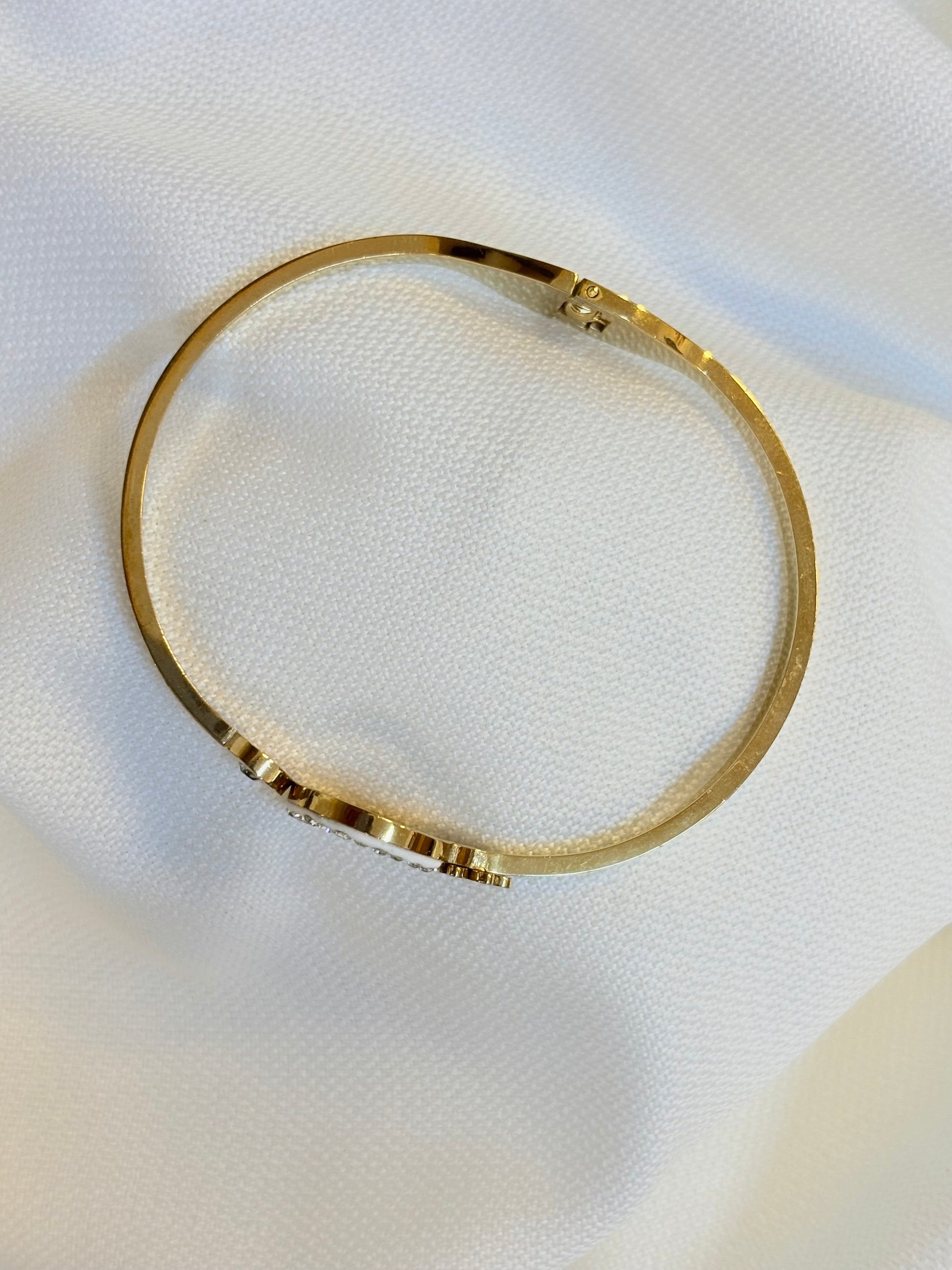 Stainless steel Gold cuff