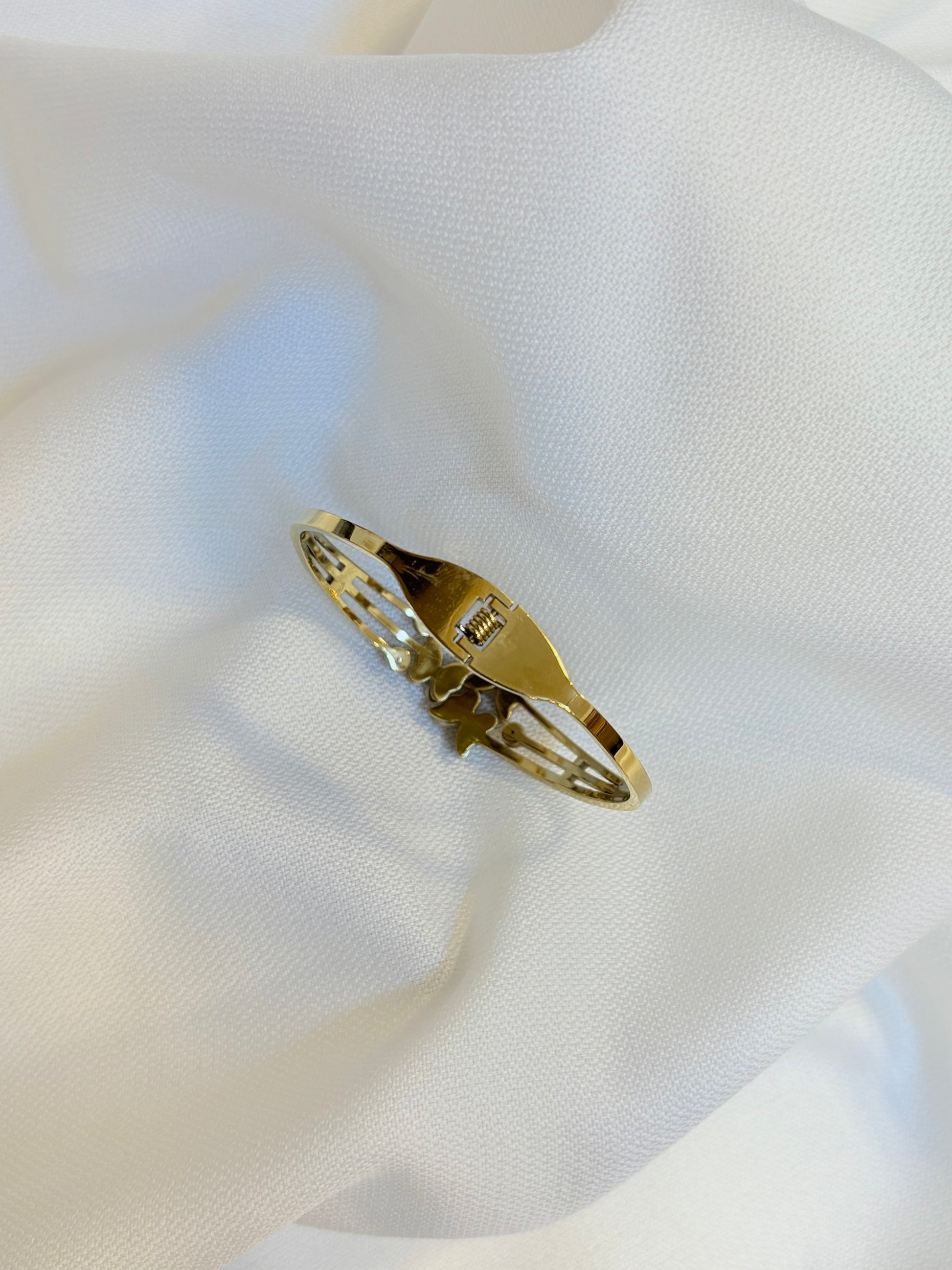Stainless steel Gold cuff