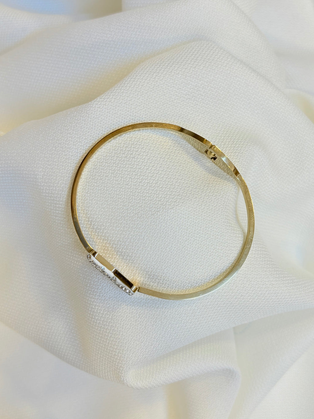Stainless steel Gold cuff