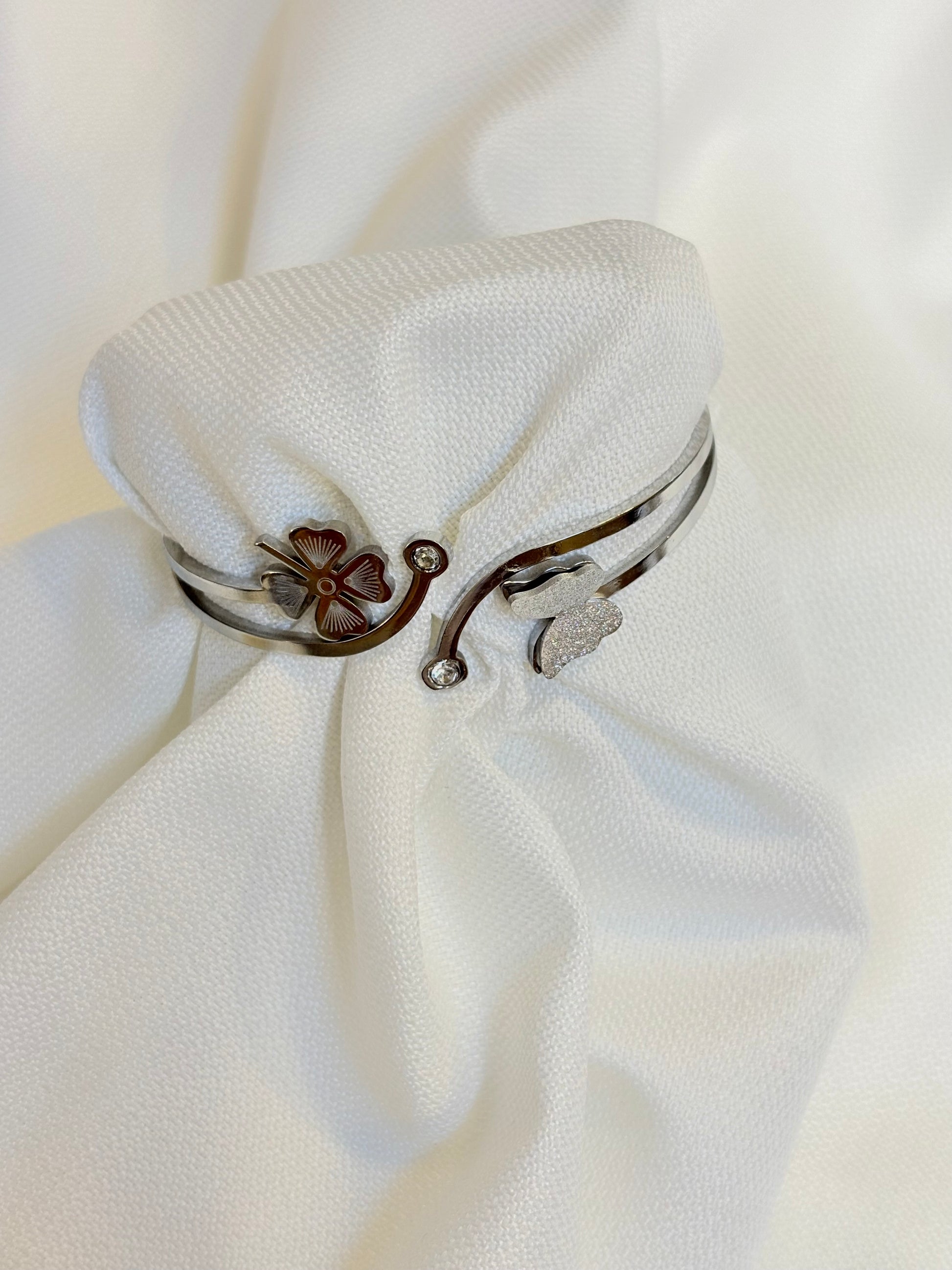 Stainless steel Sliver cuff