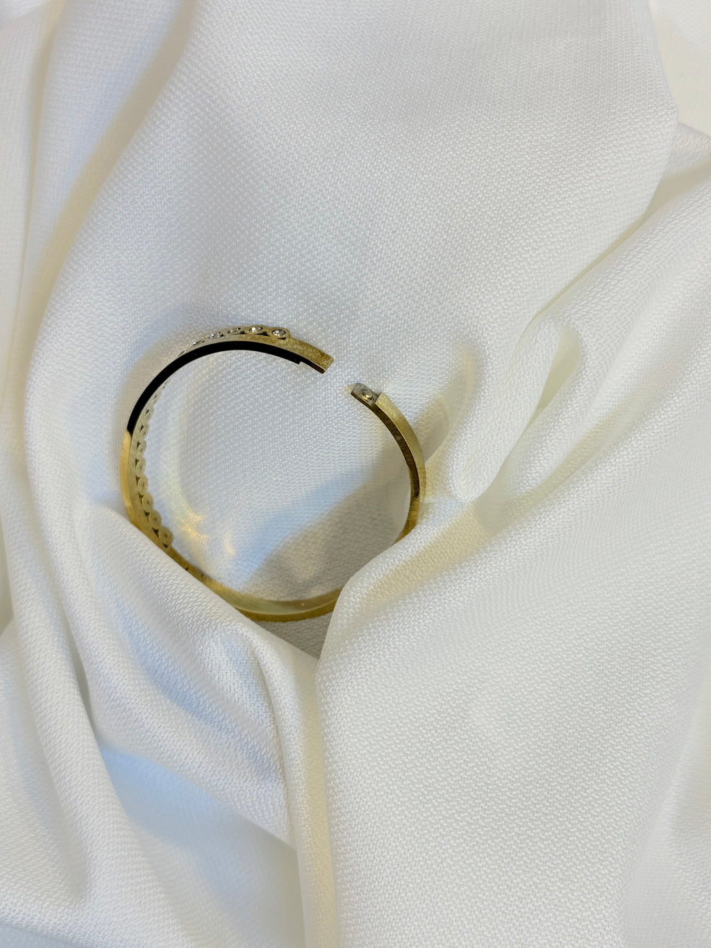 Stainless steel Gold cuff