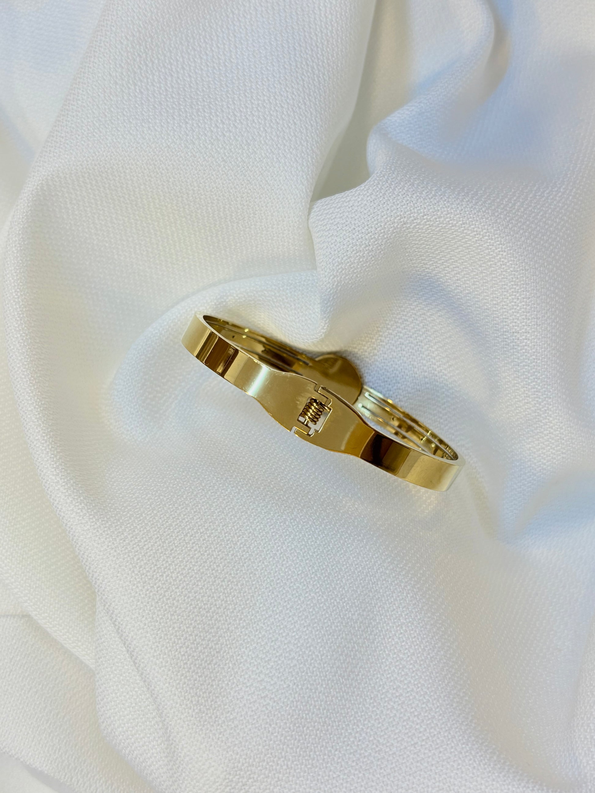Stainless steel Gold cuff