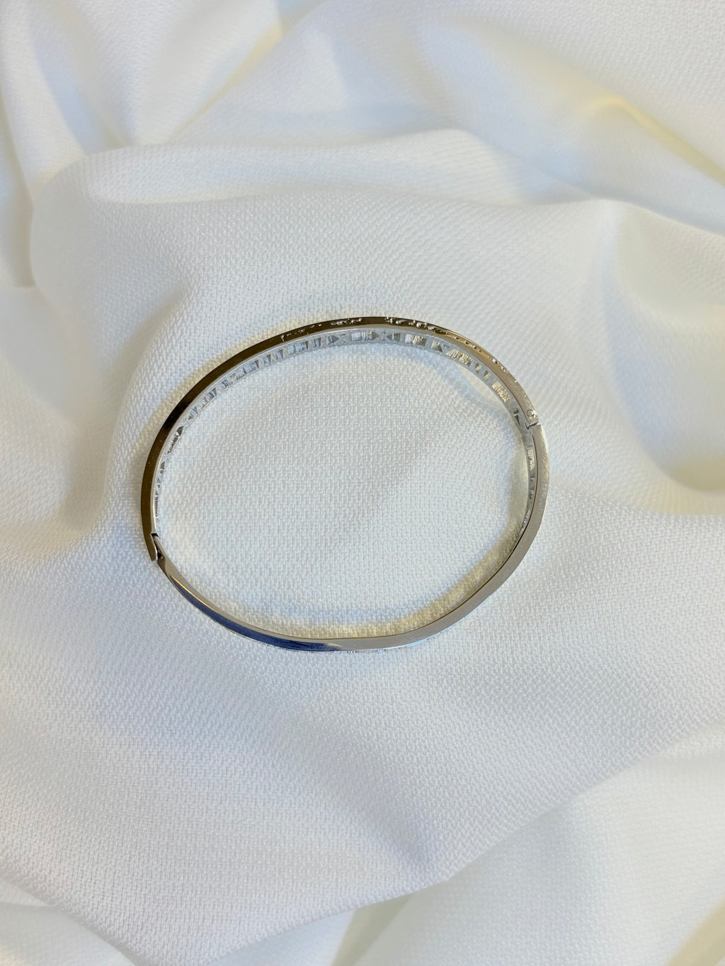 Stainless steel Sliver cuff