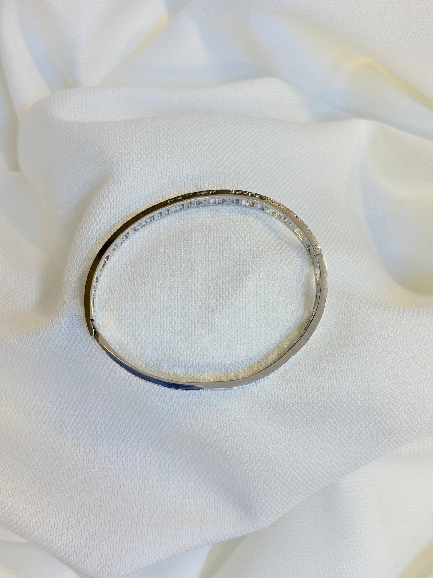 Stainless steel Sliver cuff
