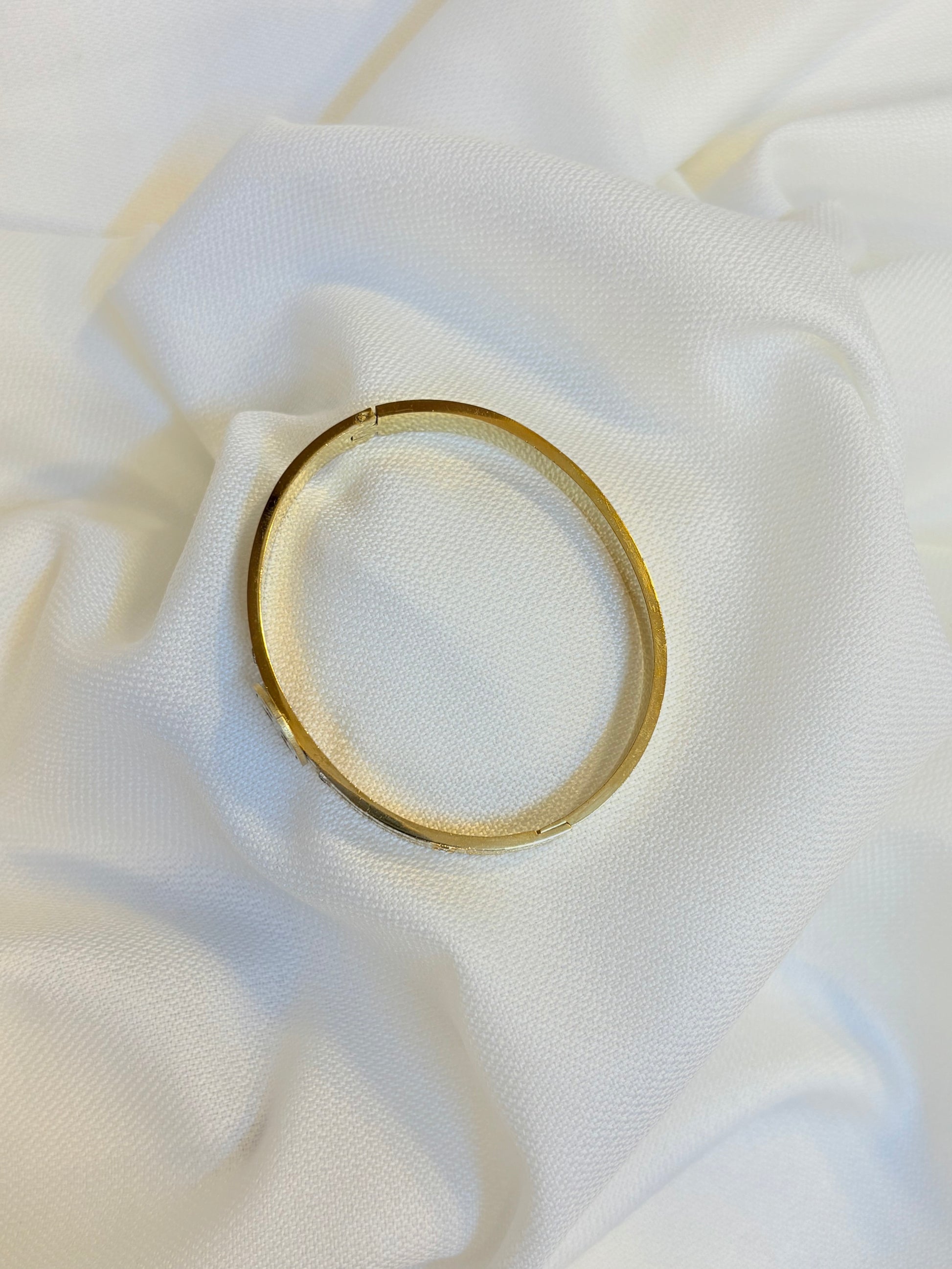 Stainless steel Gold cuff