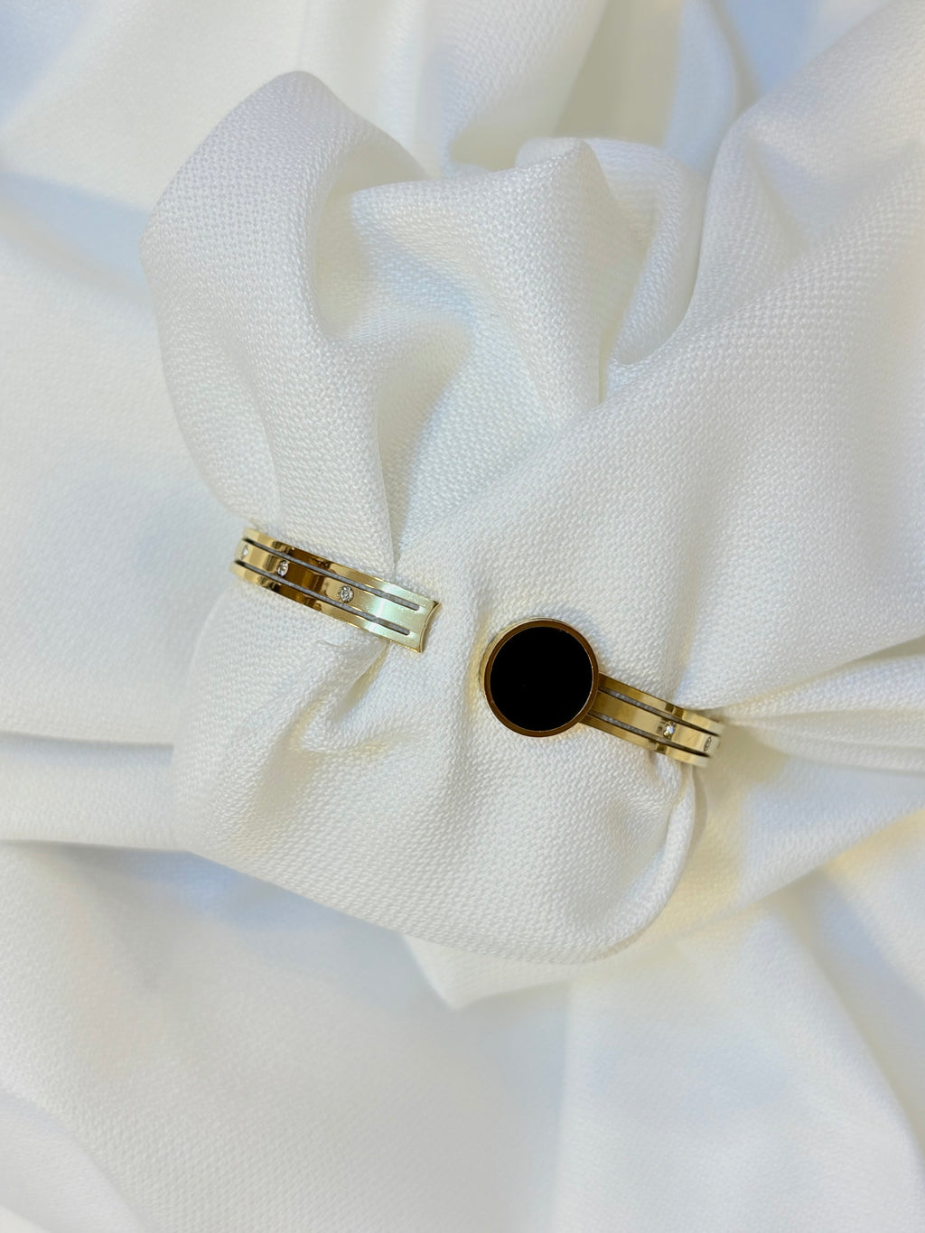 Stainless steel Gold cuff