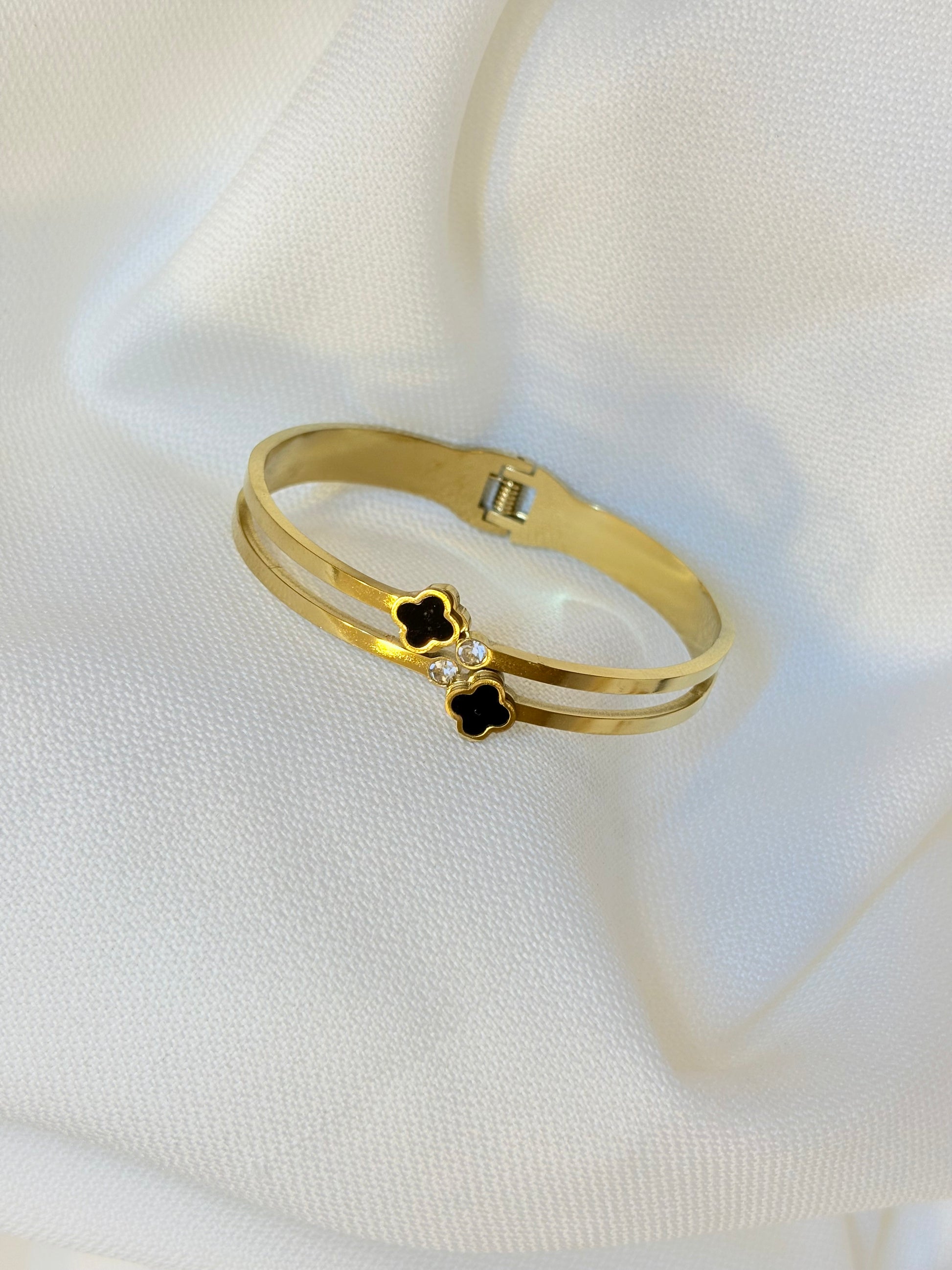 Stainless steel Gold cuff