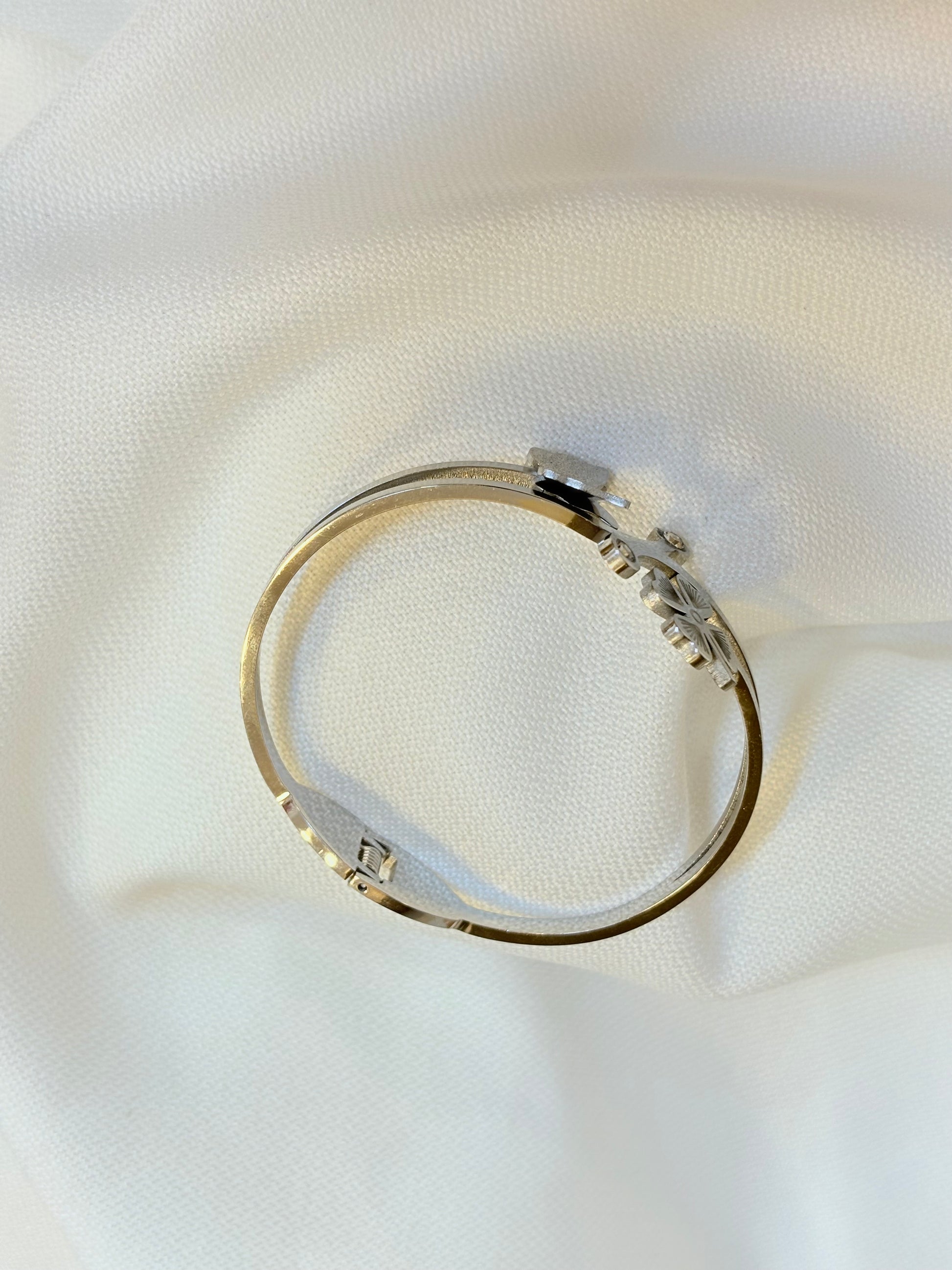 Stainless steel Sliver cuff